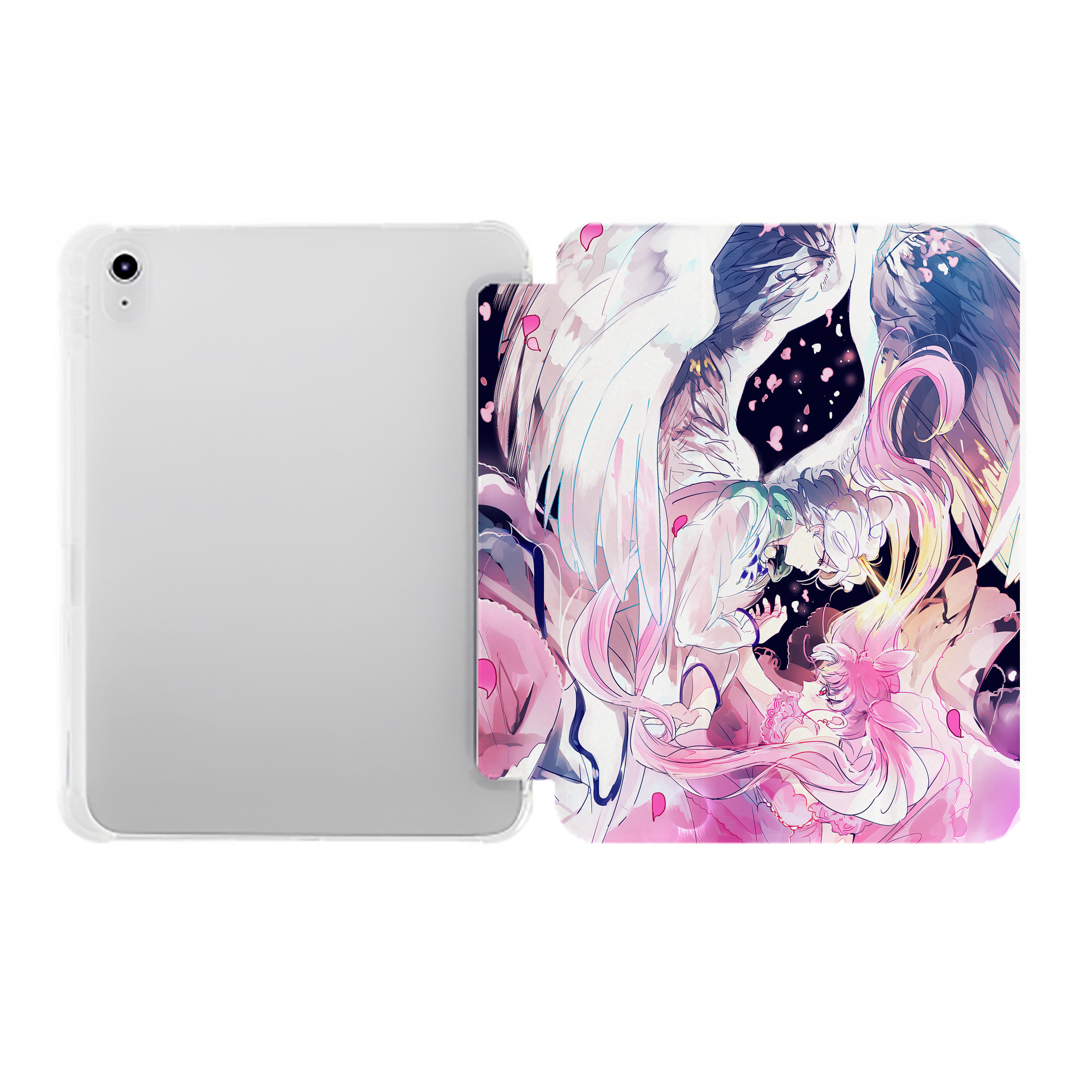 （画像用） 美少女戦士セーラームーン Sailor Moon IPad ケース ペン収納付き 三つ折りスタンド PUレザー×シリコン 対応機種9.5/10.5/10.9インチ